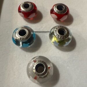 Pandora Murano Glass Bead Set